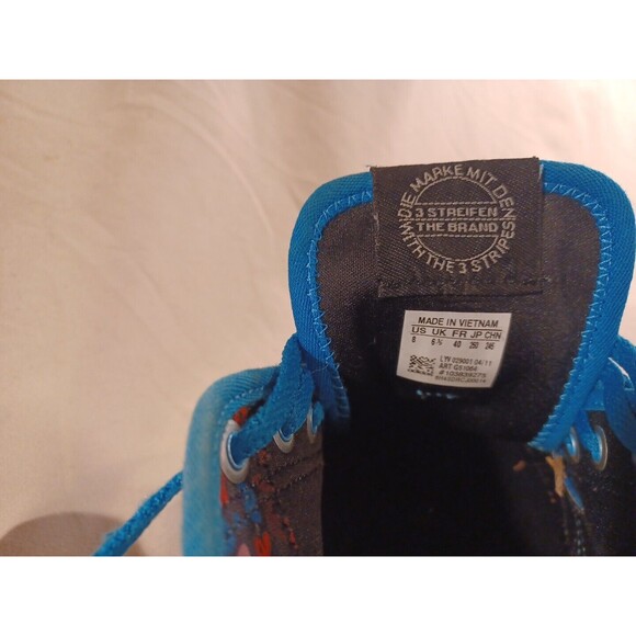 Adidas Originals Honey Desert Blue Suede Hightop/Mid Sneakers US 8 - Picture 7 of 9